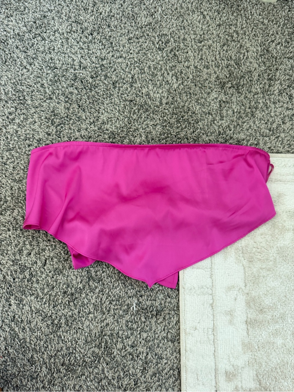 Women’s Hot Pink Silk Top